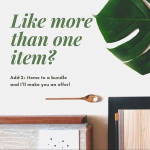 Add 2 or more items to a bundle!